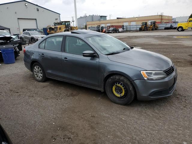 3VWDK7AJ5DM452103 - 2013 VOLKSWAGEN JETTA SE 灰色 照片 4