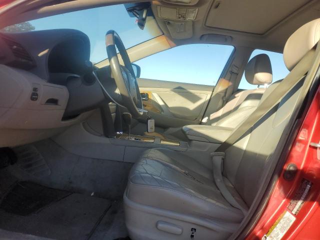 4T1BK46K37U045242 - 2007 TOYOTA CAMRY LE RED photo 7