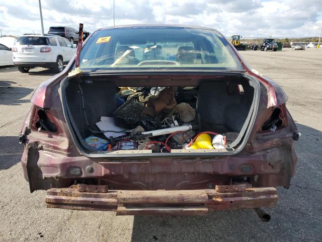 1HGCP2F45AA191524 - 2010 HONDA ACCORD LXP BURGUNDY photo 6