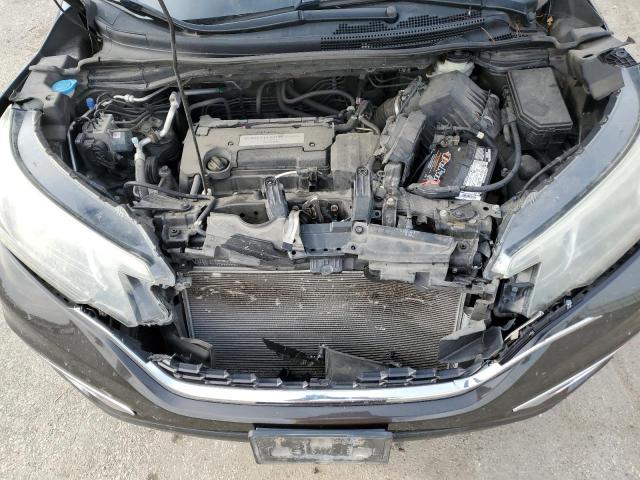 2HKRM4H77FH624782 - 2015 HONDA CR-V EXL BLACK photo 12