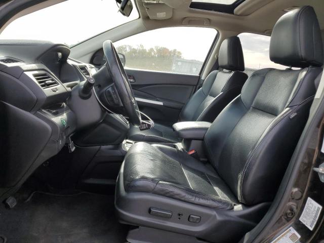 2HKRM4H77FH624782 - 2015 HONDA CR-V EXL BLACK photo 7