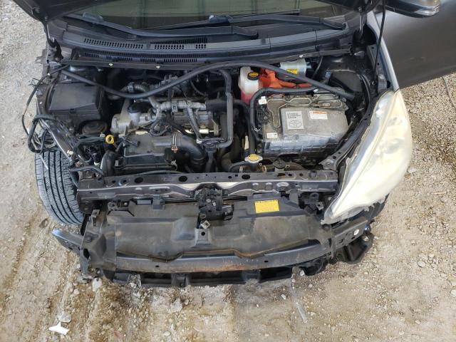 JTDKDTB32D1554422 - 2013 TOYOTA PRIUS C CHARCOAL photo 12