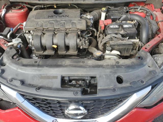 3N1AB7AP1JY213083 - 2018 NISSAN SENTRA S 红色 照片 11