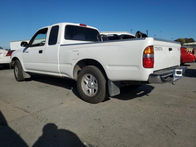 5TEVL52N42Z098830 - 2002 TOYOTA TACOMA XTRACAB WHITE photo 2