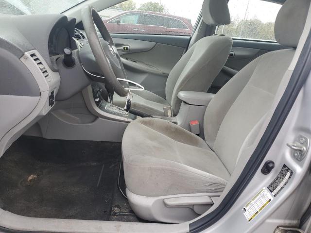 2T1BU4EE8AC223581 - 2010 TOYOTA COROLLA BASE SILVER photo 7