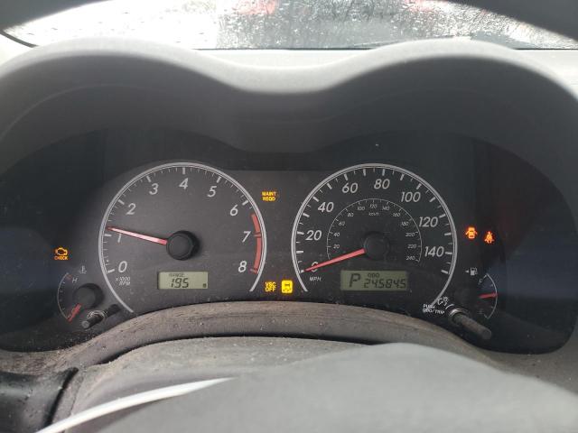 2T1BU4EE8AC223581 - 2010 TOYOTA COROLLA BASE SILVER photo 9