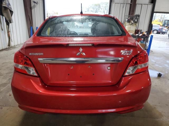 ML32F3FJ6HHF08369 - 2017 MITSUBISHI MIRAGE G4 ES RED photo 6