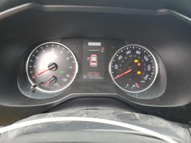 2T3W1RFV7KW054196 - 2019 TOYOTA RAV4 XLE 银色 照片 9