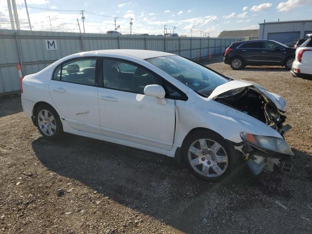 19XFA1F55AE047274 - 2010 HONDA CIVIC LX WHITE photo 4