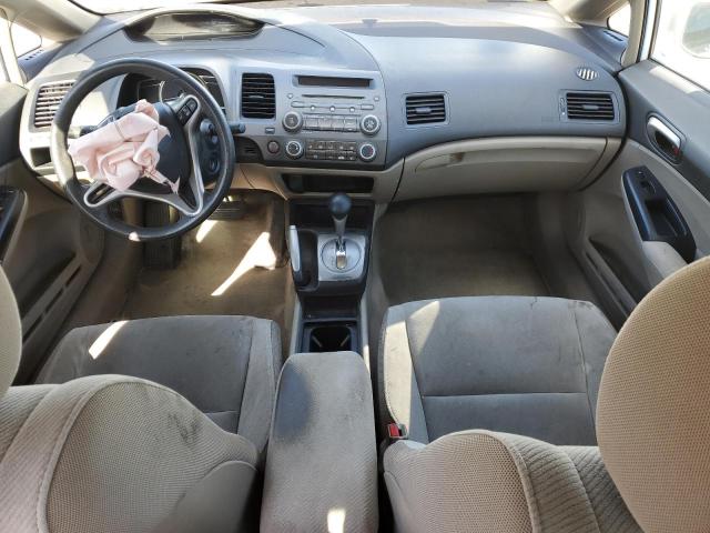 19XFA1F55AE047274 - 2010 HONDA CIVIC LX WHITE photo 8