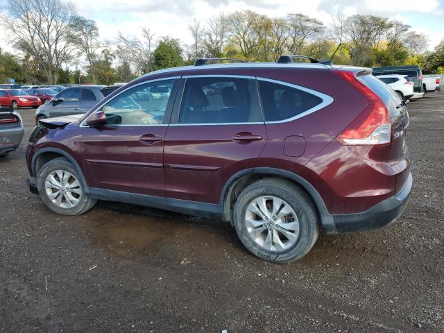 5J6RM4H75DL059158 - 2013 HONDA CR-V EXL 栗色 照片 2