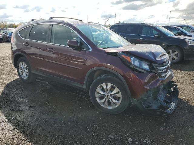 5J6RM4H75DL059158 - 2013 HONDA CR-V EXL 栗色 照片 4