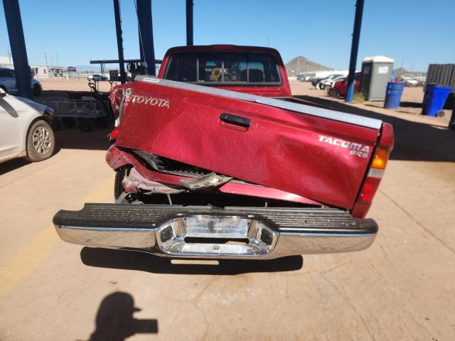 4TAVL52N2XZ570747 - 1999 TOYOTA TACOMA XTRACAB RED photo 6