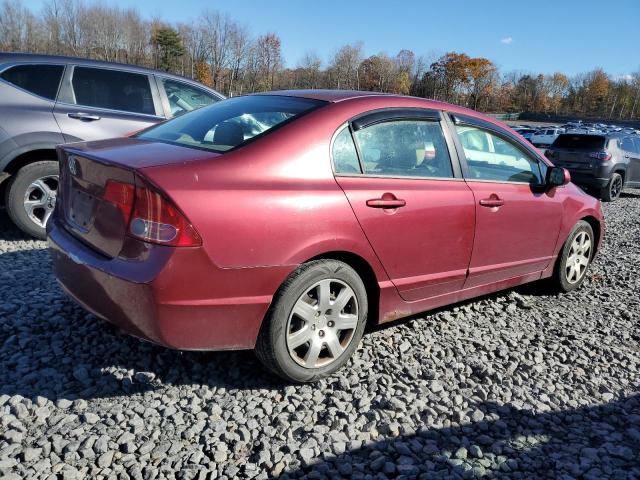 1HGFA15536L033715 - 2006 HONDA CIVIC LX 栗色 照片 3