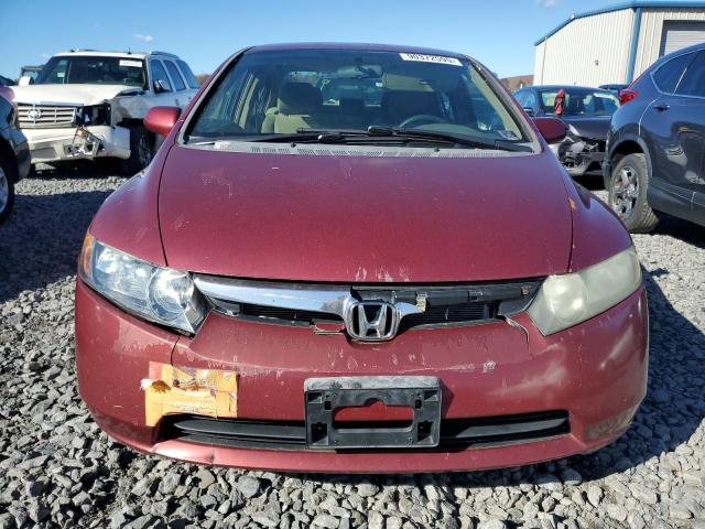 1HGFA15536L033715 - 2006 HONDA CIVIC LX 栗色 照片 5