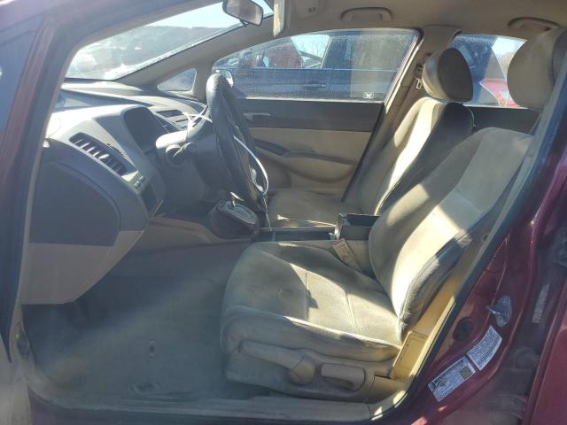 1HGFA15536L033715 - 2006 HONDA CIVIC LX 栗色 照片 7