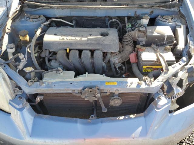 2T1KR32E55C438518 - 2005 TOYOTA COROLLA MA XR BLUE photo 11