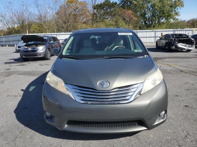 5TDYK3DC0BS096862 - 2011 TOYOTA SIENNA XLE GREEN photo 5
