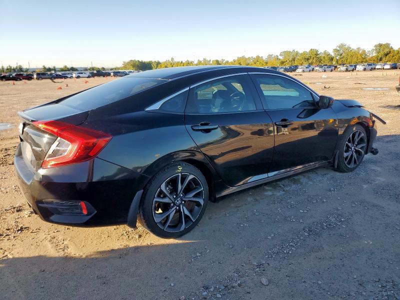 19XFC2F87KE045506 - 2019 HONDA CIVIC SPORT Чорний фото 3