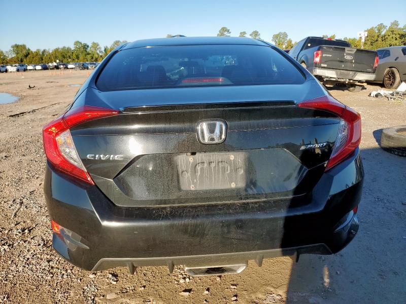 19XFC2F87KE045506 - 2019 HONDA CIVIC SPORT Чорний фото 6