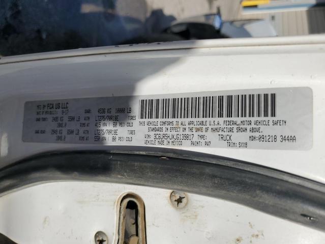 3C6UR5HJXJG139817 - 2018 RAM 2500 ST Beyaz fotoğraf 12