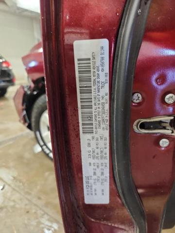 1C6RR7FT3GS346458 - 2016 RAM 1500 ST BURGUNDY photo 12