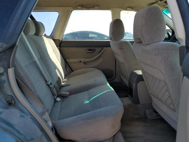 4S3BH665X17600461 - 2001 SUBARU LEGACY OUTBACK GREEN photo 11