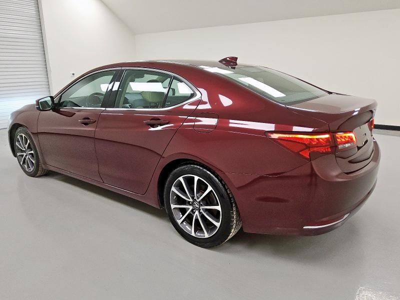 19UUB2F59GA006976 - 2016 ACURA TLX TECH BURGUNDY photo 2