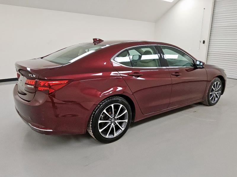 19UUB2F59GA006976 - 2016 ACURA TLX TECH BURGUNDY photo 3