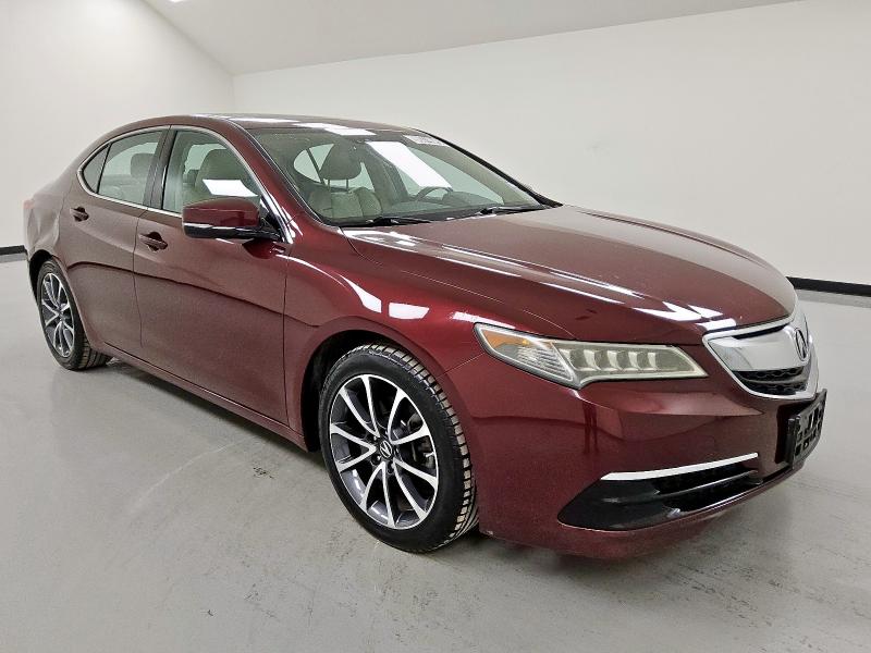 19UUB2F59GA006976 - 2016 ACURA TLX TECH BURGUNDY photo 4