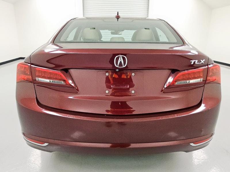 19UUB2F59GA006976 - 2016 ACURA TLX TECH BURGUNDY photo 6