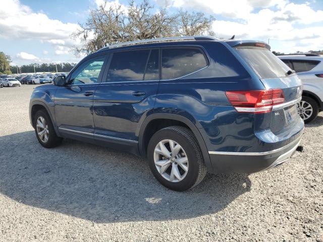 1V2ER2CA2JC558233 - 2018 VOLKSWAGEN ATLAS SEL Mavi fotoğraf 2