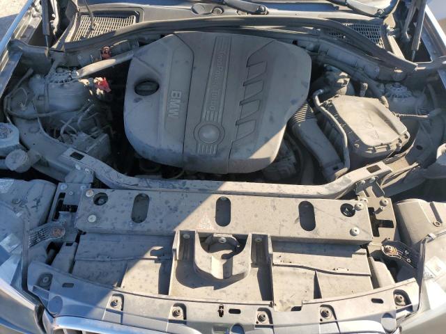 5UXWY3C59F0E95675 - 2015 BMW X3 XDRIVE28D GRAY photo 12