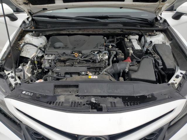 4T1G11AK3RU840342 - 2024 TOYOTA CAMRY SE NIGHT SHADE WHITE photo 11