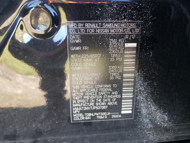 KNMAT2MV7JP537387 - 2018 NISSAN ROGUE S 黑色 照片 13