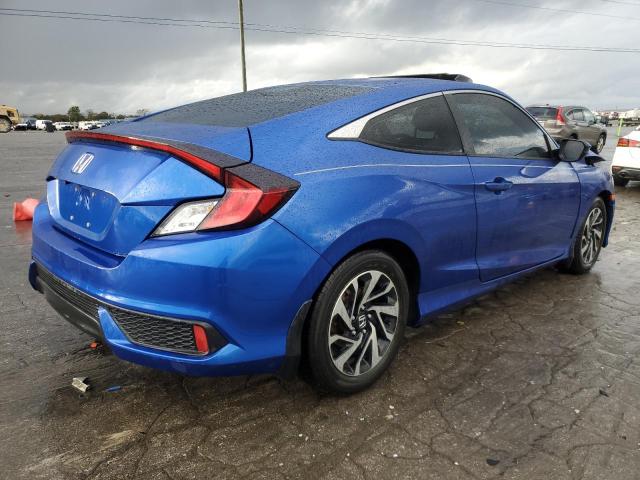 2HGFC4B05HH300048 - 2017 HONDA CIVIC LX BLUE photo 3