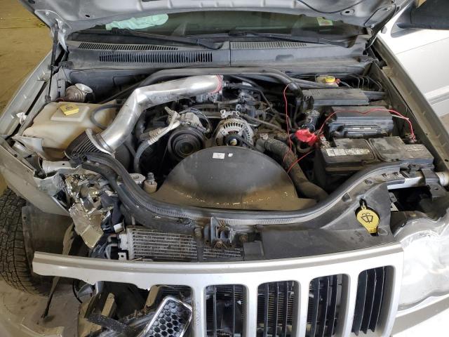 1J4PR4GK5AC160128 - 2010 JEEP GRAND CHER LAREDO فضي صورة 12