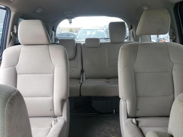 5FNRL5H41DB041621 - 2013 HONDA ODYSSEY EX WHITE photo 10