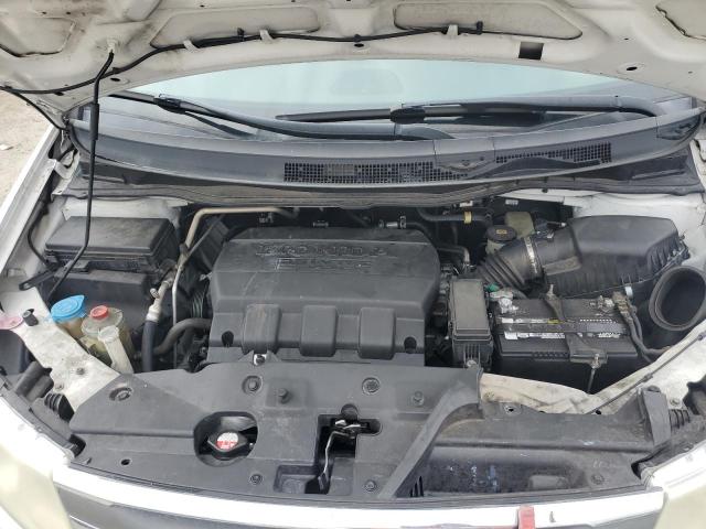 5FNRL5H41DB041621 - 2013 HONDA ODYSSEY EX WHITE photo 12