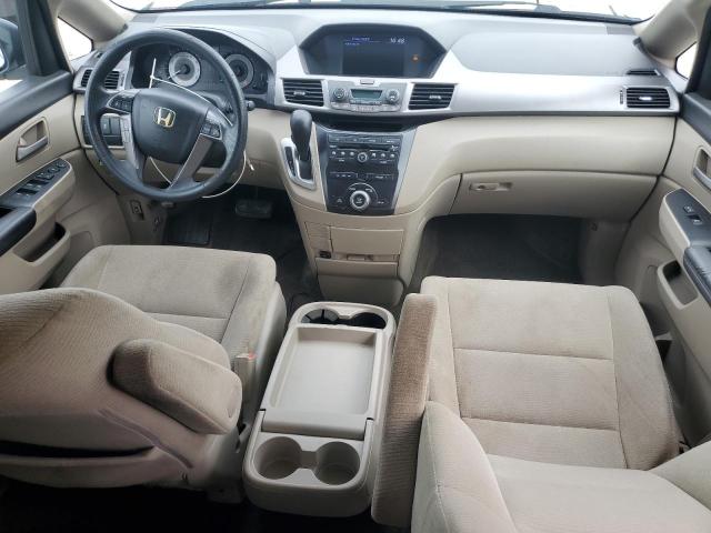 5FNRL5H41DB041621 - 2013 HONDA ODYSSEY EX WHITE photo 8