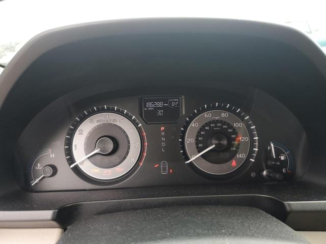 5FNRL5H41DB041621 - 2013 HONDA ODYSSEY EX WHITE photo 9