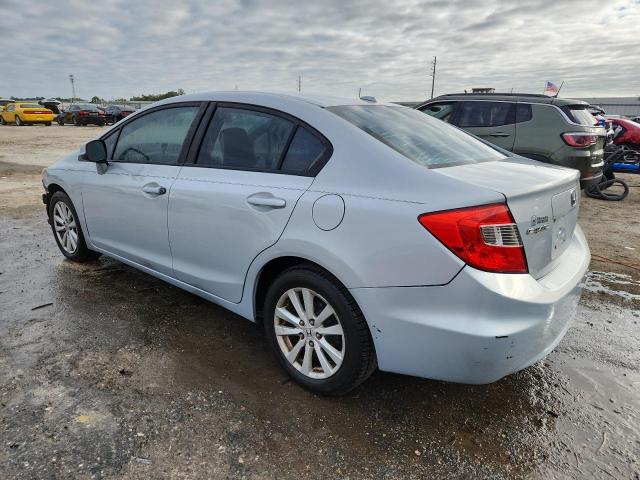 2HGFB2F86CH520105 - 2012 HONDA CIVIC EX SILVER photo 2