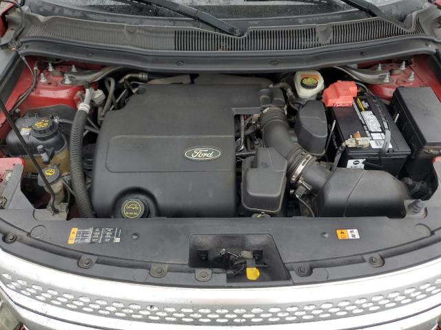 1FM5K7D82EGC09971 - 2014 FORD EXPLORER XLT Qırmızı foto 12