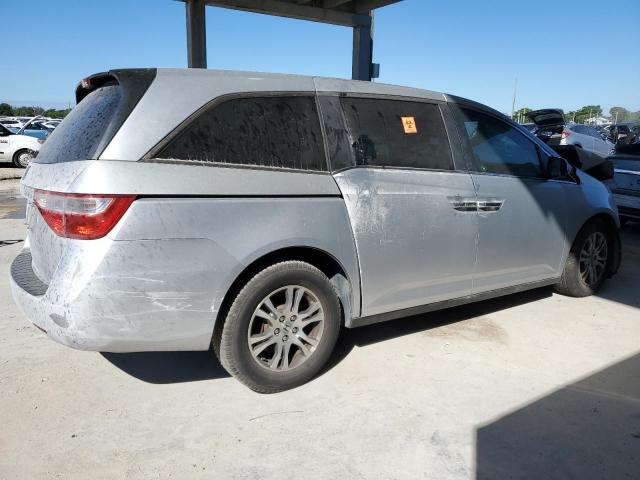 5FNRL5H49BB054842 - 2011 HONDA ODYSSEY EX SILVER photo 3