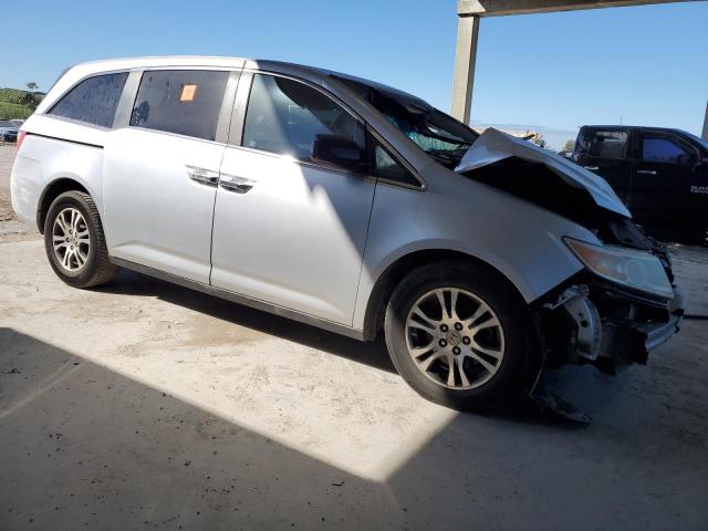 5FNRL5H49BB054842 - 2011 HONDA ODYSSEY EX SILVER photo 4