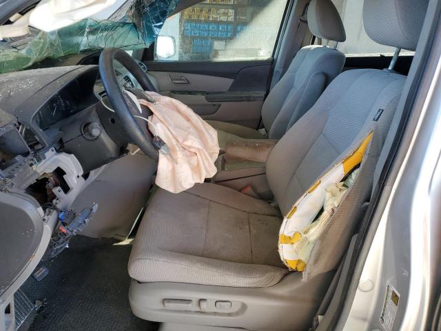 5FNRL5H49BB054842 - 2011 HONDA ODYSSEY EX SILVER photo 7