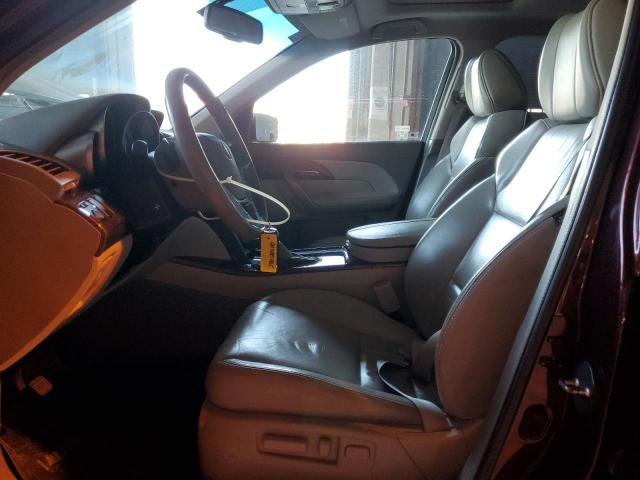 2HNYD2H41BH537155 - 2011 ACURA MDX TECHNOLOGY BURGUNDY photo 7
