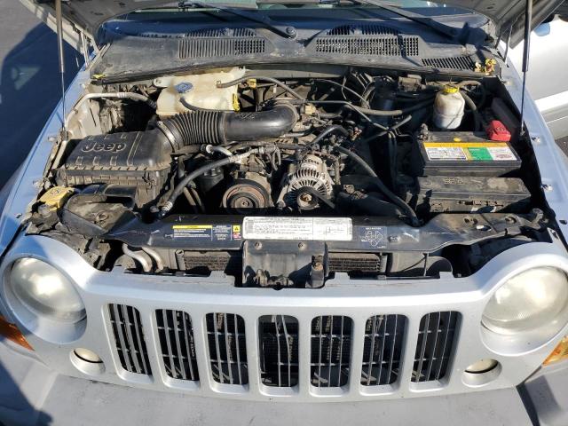 1J4GL48K66W121084 - 2006 JEEP LIBERTY SPORT SILVER photo 12