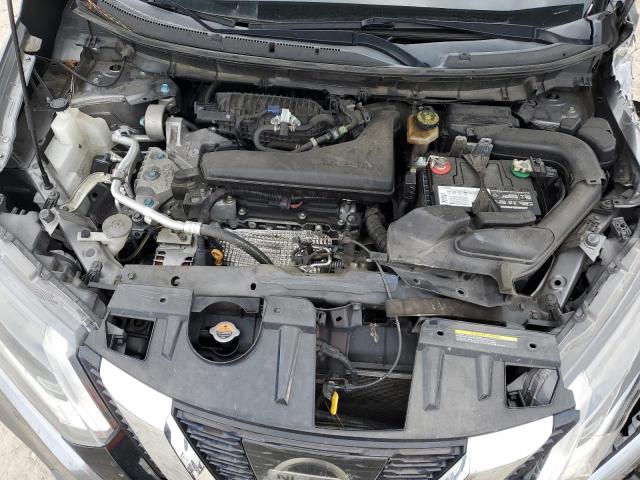 KNMAT2MT1HP618085 - 2017 NISSAN ROGUE S GRAY photo 12