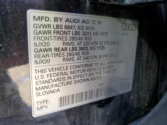 WA1VAAF78KD025747 - 2019 AUDI Q7 PRESTIGE 黑色 照片 13